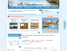 Tablet Screenshot of kissimmee.villa4vacation.com