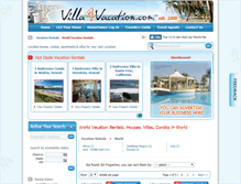 Tablet Screenshot of largehomes.villa4vacation.com