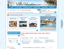 Tablet Screenshot of florida.villa4vacation.com